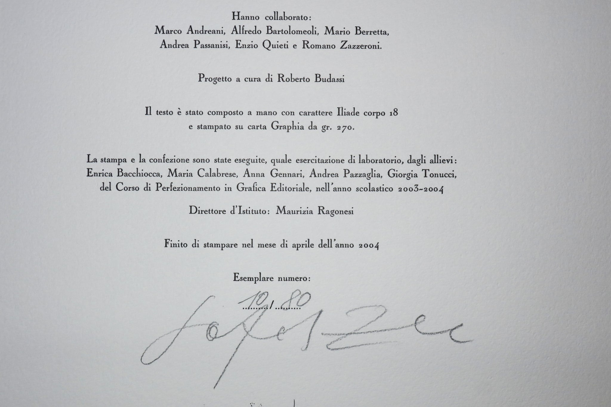 Il Ponte Most, 2003-2004.