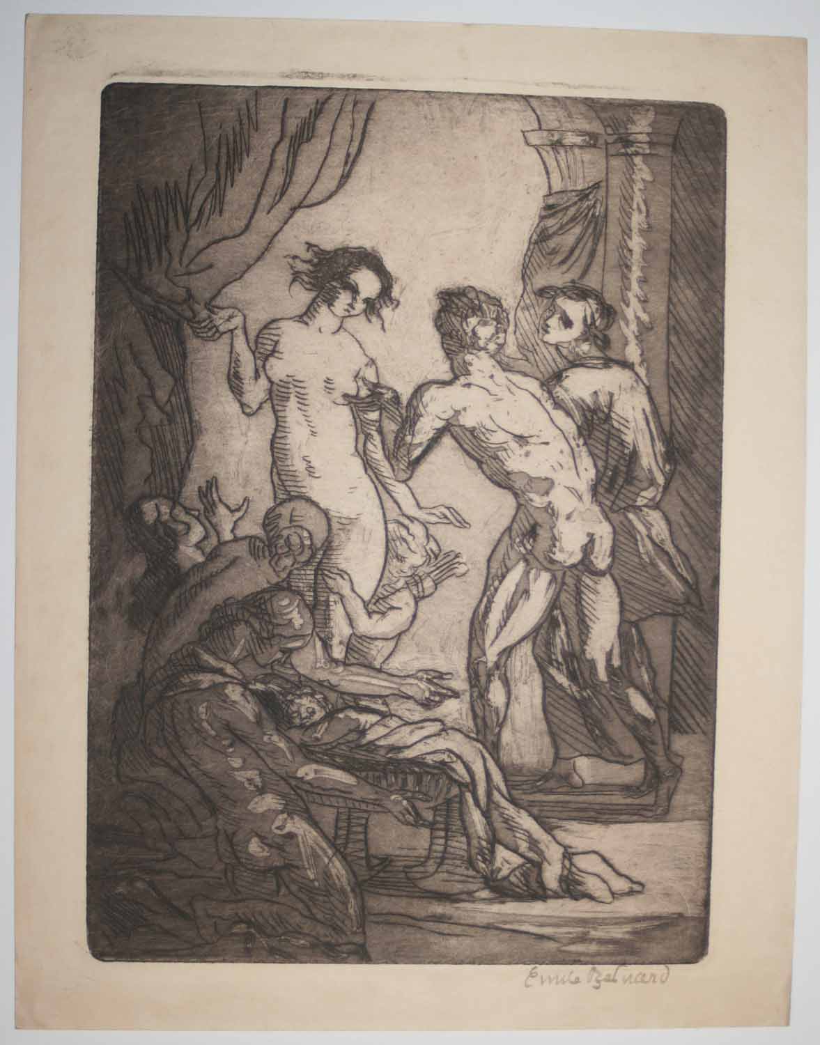 [Scène d'intérieur]. Pour 