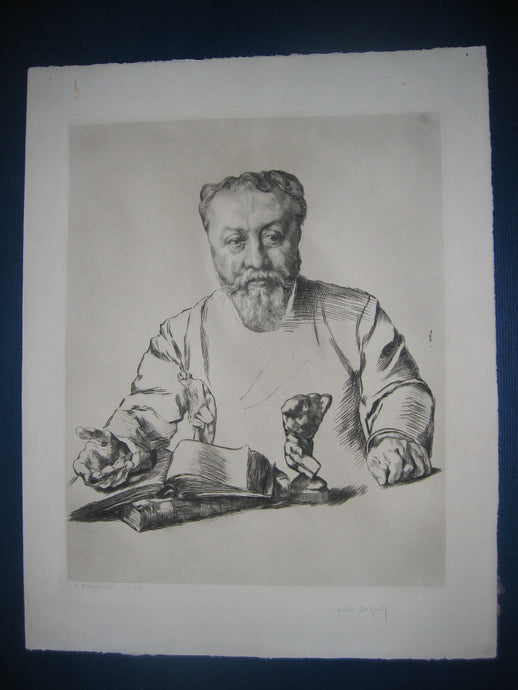 Portrait de Alidor Delzant (1848-1905), littéraire. La même.