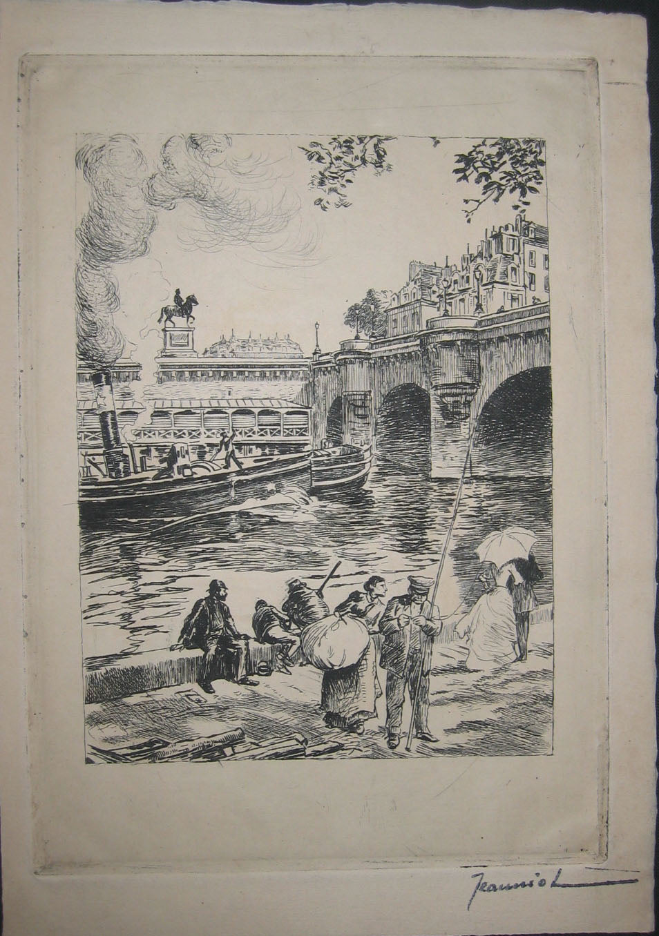 Sur les Quais de la Seine.