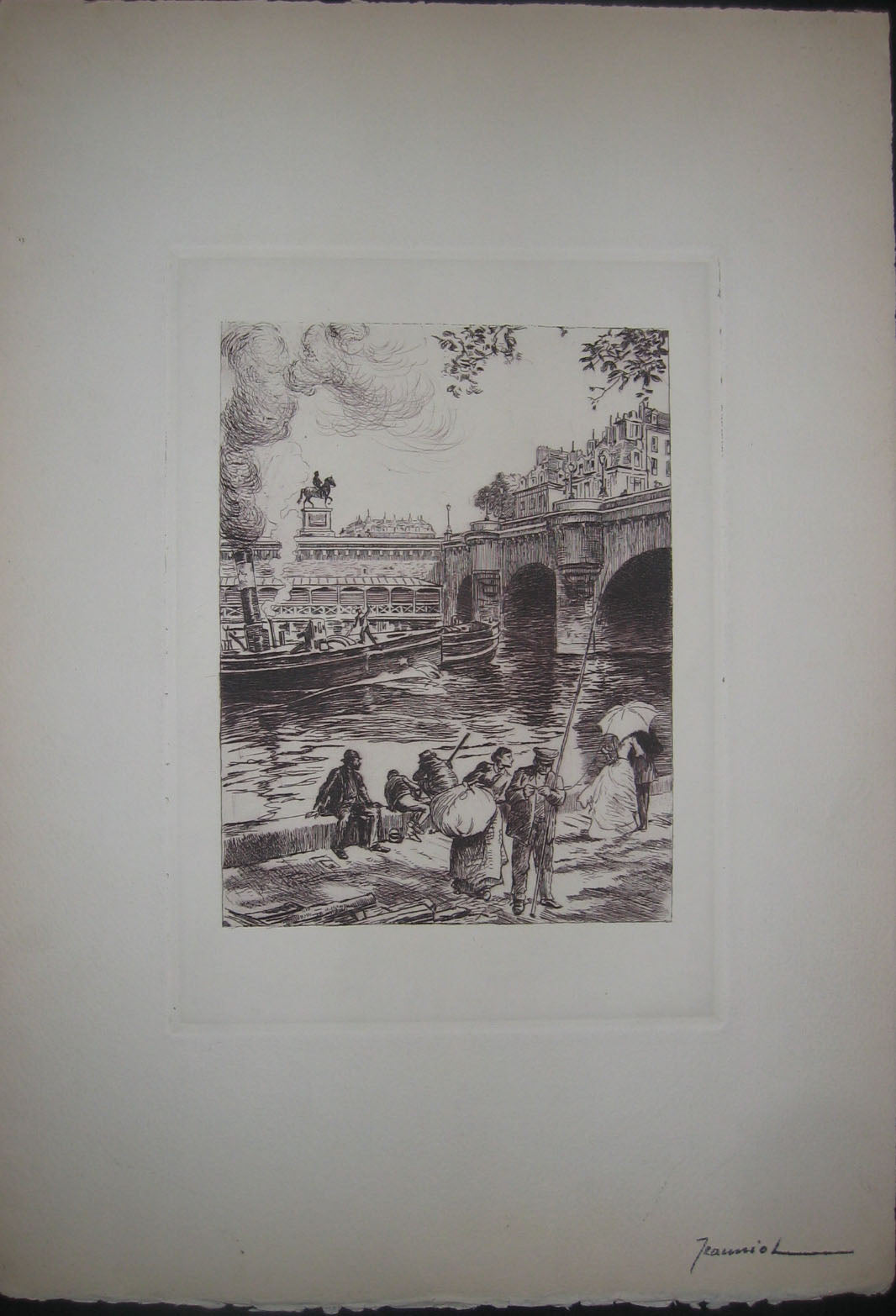 Sur les Quais de la Seine.