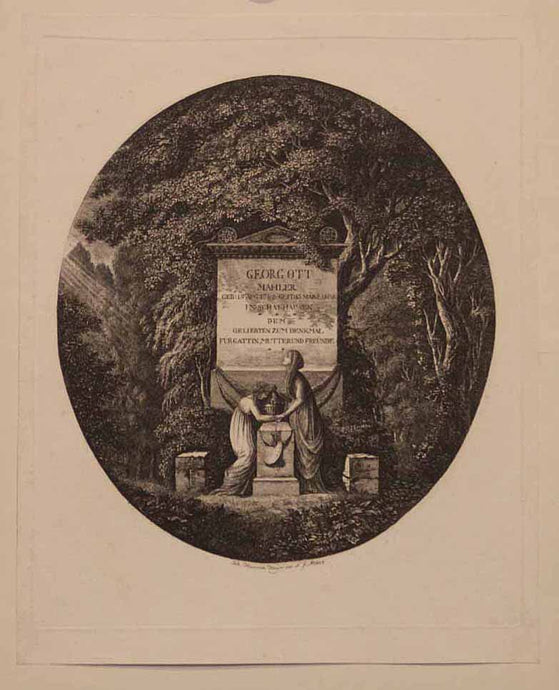 Monument érigé à la mémoire de Geor Ott (1782†1808).