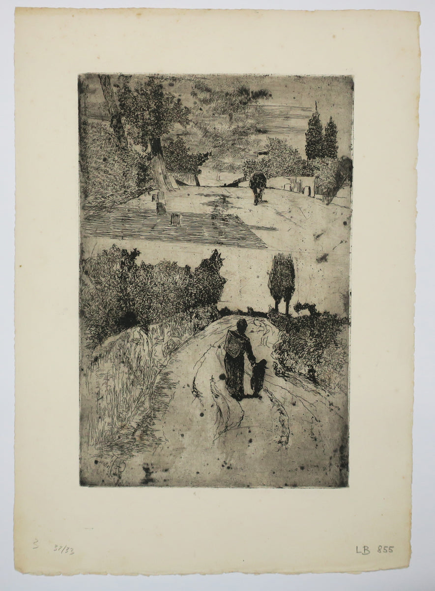 [Paysages: deux sujets sur la même planche]. 