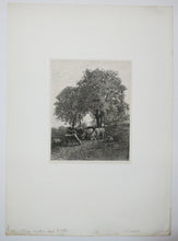 Charger l&#39;image dans la galerie, Le repos (Sept vaches et berger).
