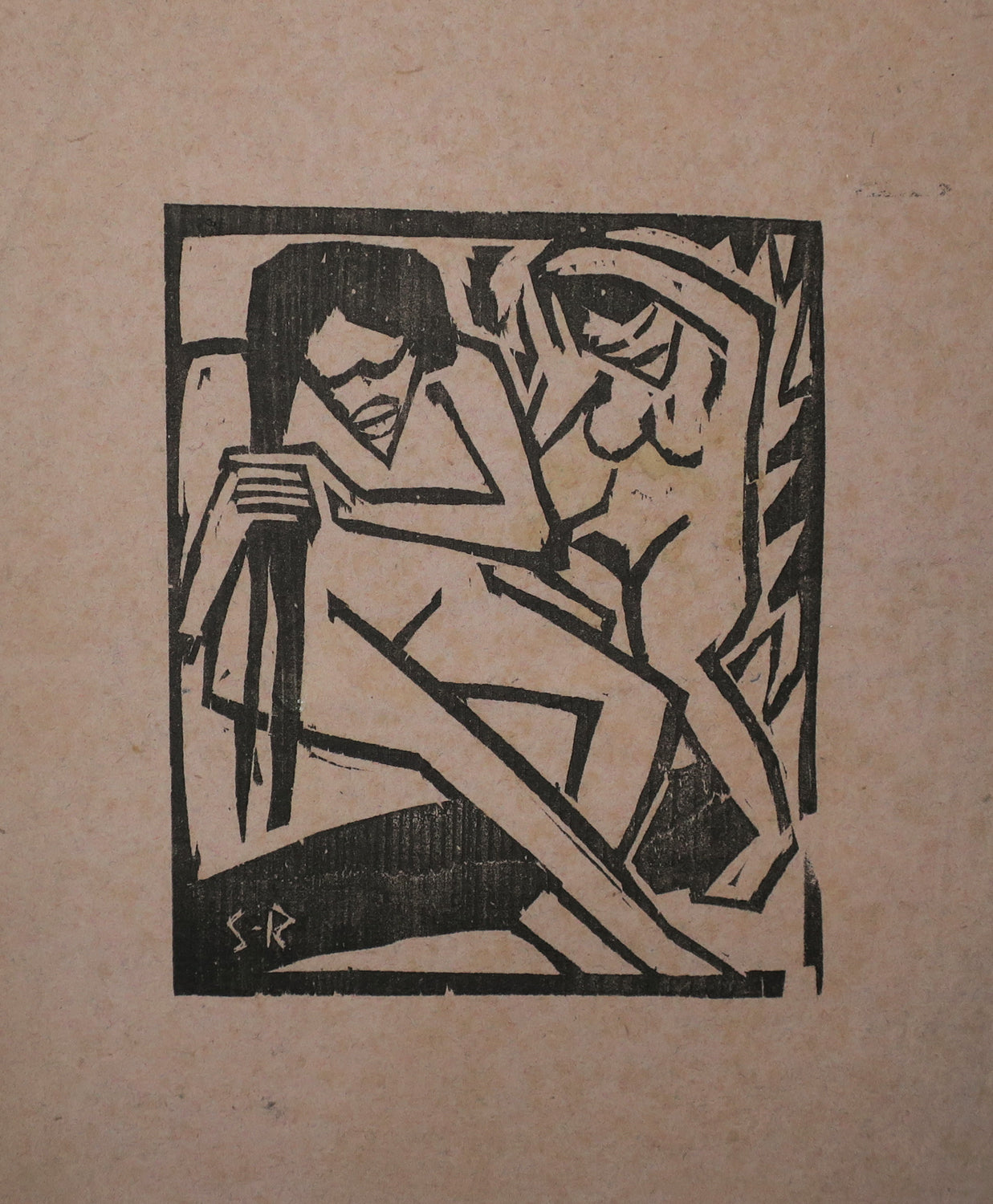 [Deux femmes se coiffant]. 