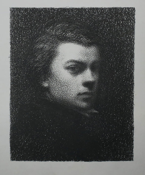 Autoportrait de l'artiste à 17 ans. 