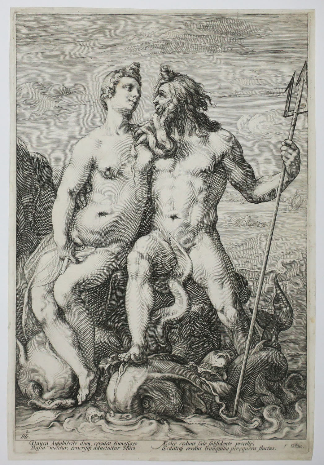 Les Amours des Dieux: Jupiter et Junon, Neptune et Amphitrite & Pluton et Proserpine. c.