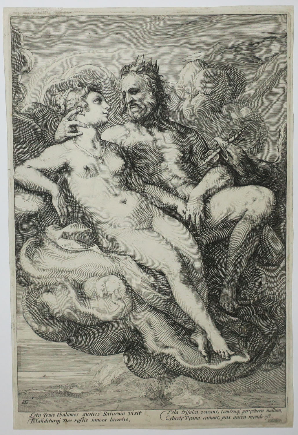 Les Amours des Dieux: Jupiter et Junon, Neptune et Amphitrite & Pluton et Proserpine. c.