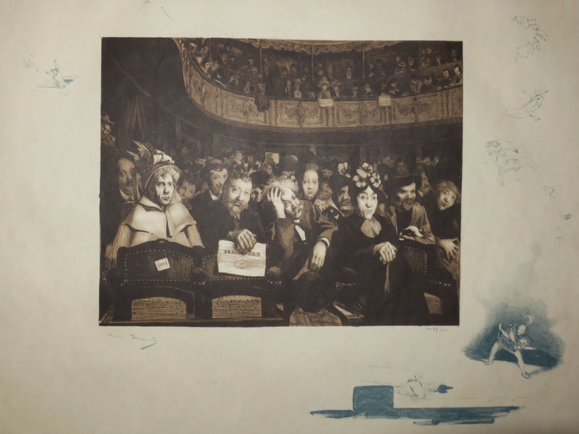 Une première au Théâtre Montmartre.