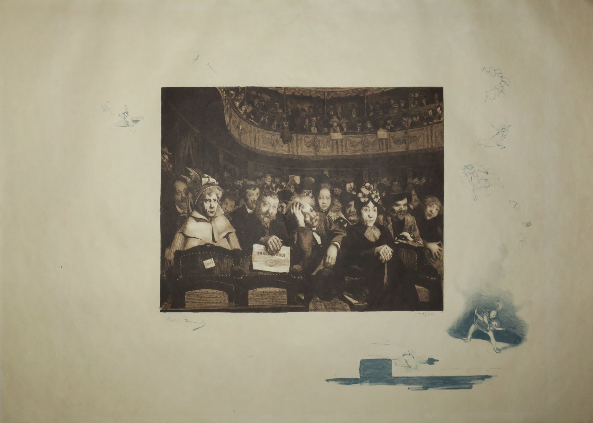 Une première au Théâtre Montmartre.