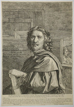 Charger l'image dans la galerie, Portrait de Nicolas Poussin à l'âge de 56 ans.
