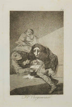 Charger l&#39;image dans la galerie, El vergonzoso / Tarantula de poca monta.  Les Caprices de Goya &amp; de Dali. c.1799 /
