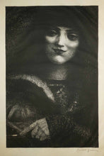 Charger l&#39;image dans la galerie, [Buste de jeune femme, de face].
