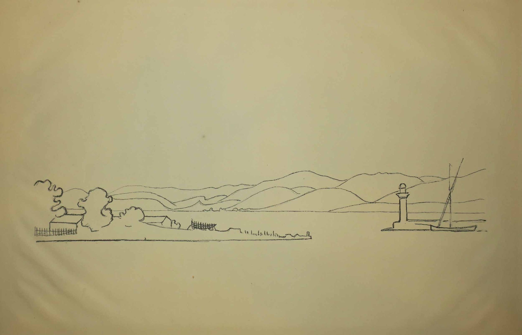 [Vue du Port de Saint-Tropez, le Phare]. 