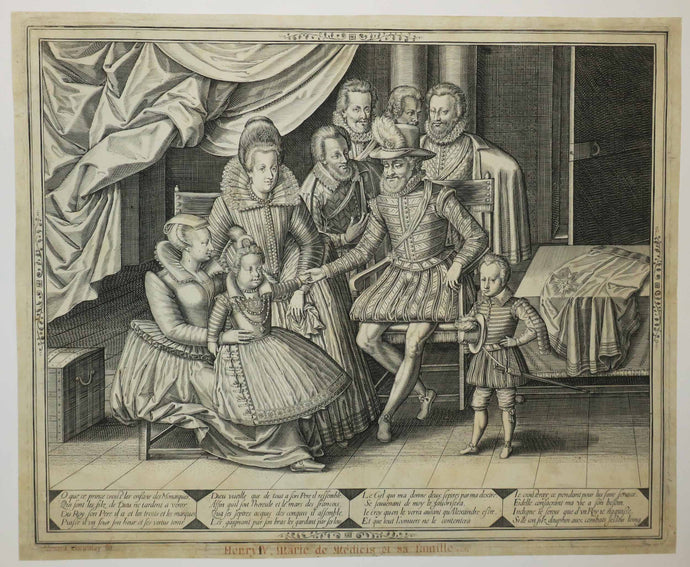 Henri IV, Marie de Médicis et sa Famille. 
