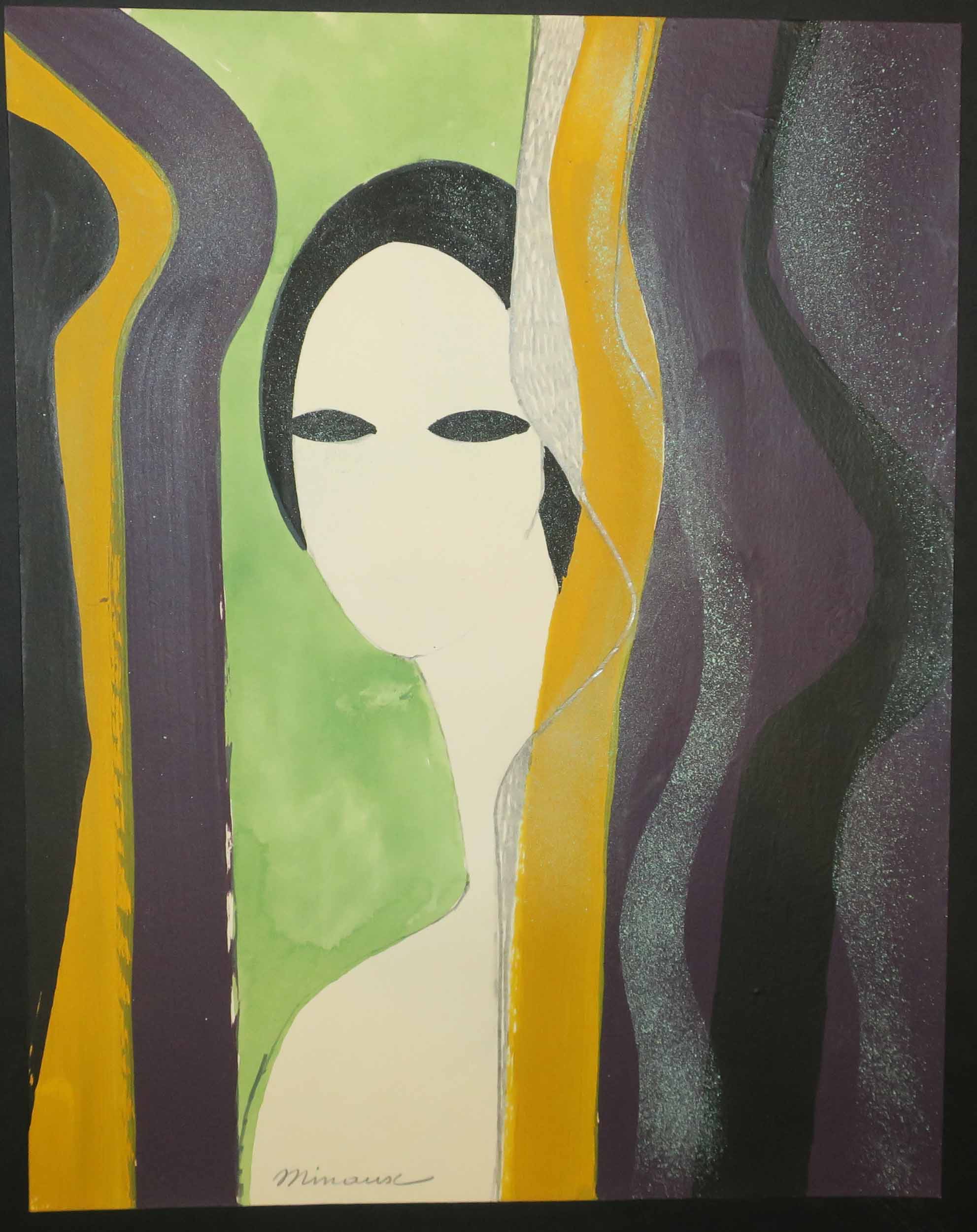 [Silhouette et femme]. 