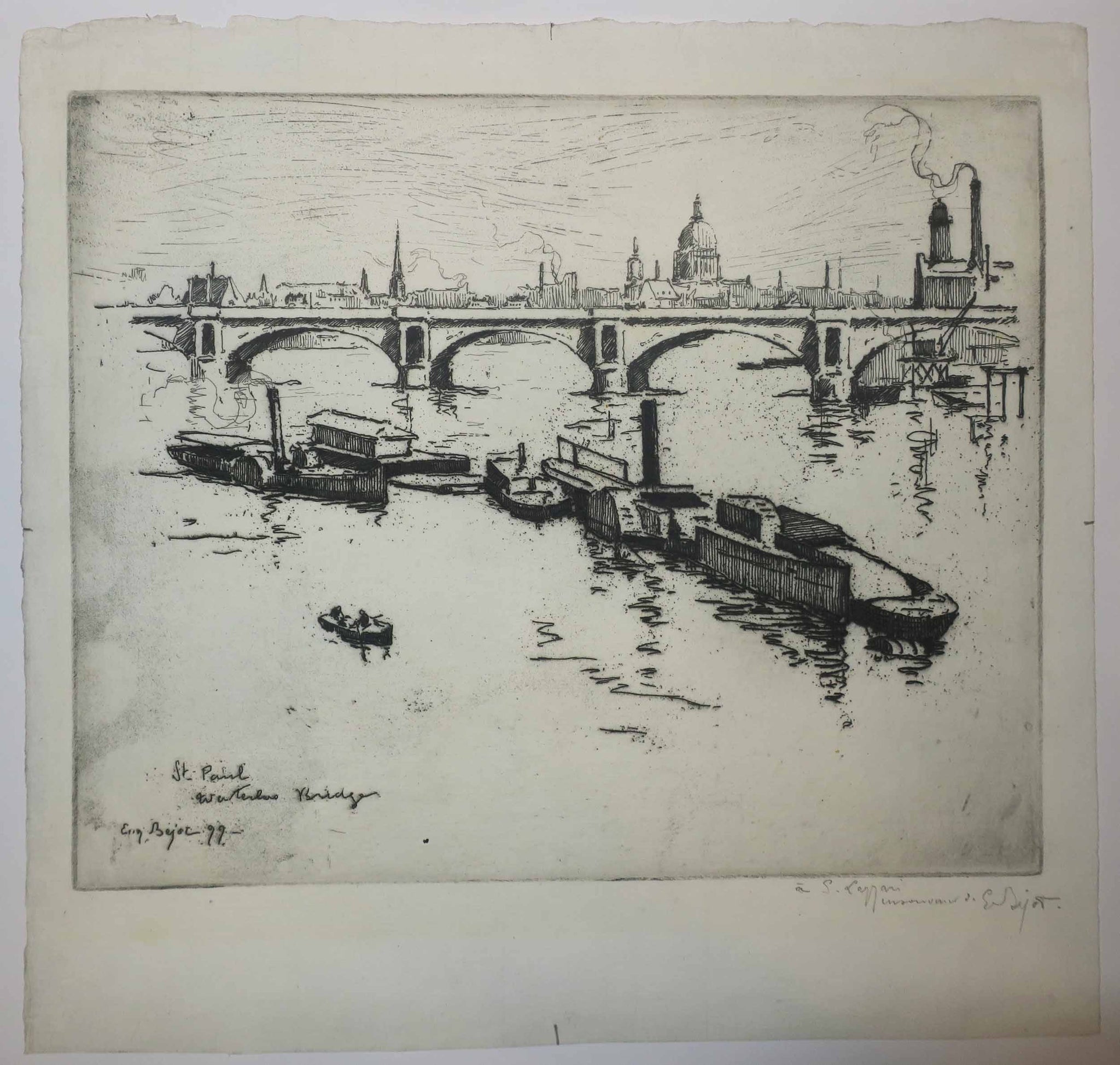 St Paul, Waterloo Bridge. 