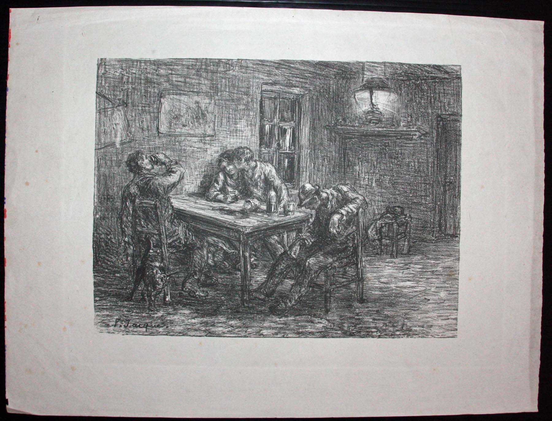[Intérieur d'une taverne]. 