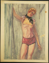 Charger l&#39;image dans la galerie, [Jeune femme légèrement vêtue, de face].
