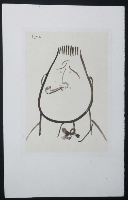 Portrait de Guillaume Apollinaire.