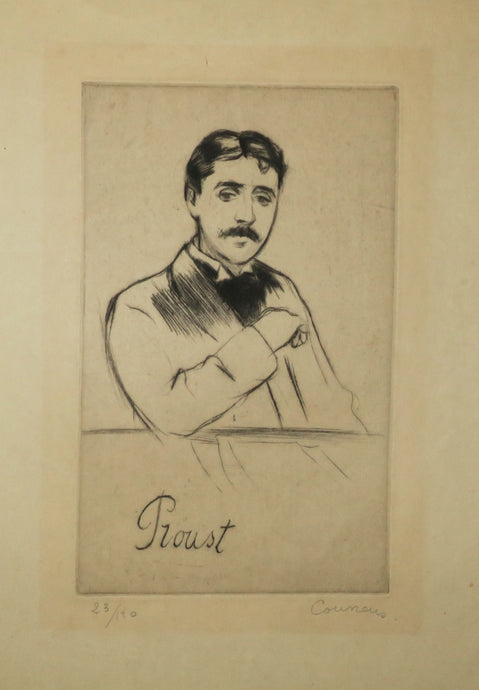 Portrait de Proust. 