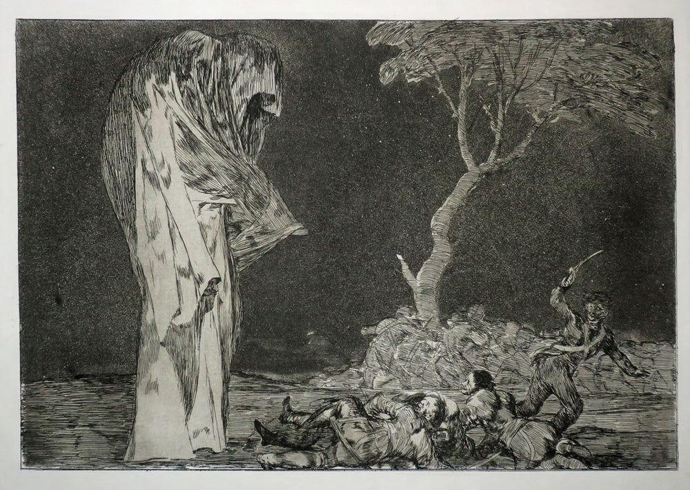 Por temor no pierdas honor, Disparate de miedo. (La folie de la peur). Entre 1816 et