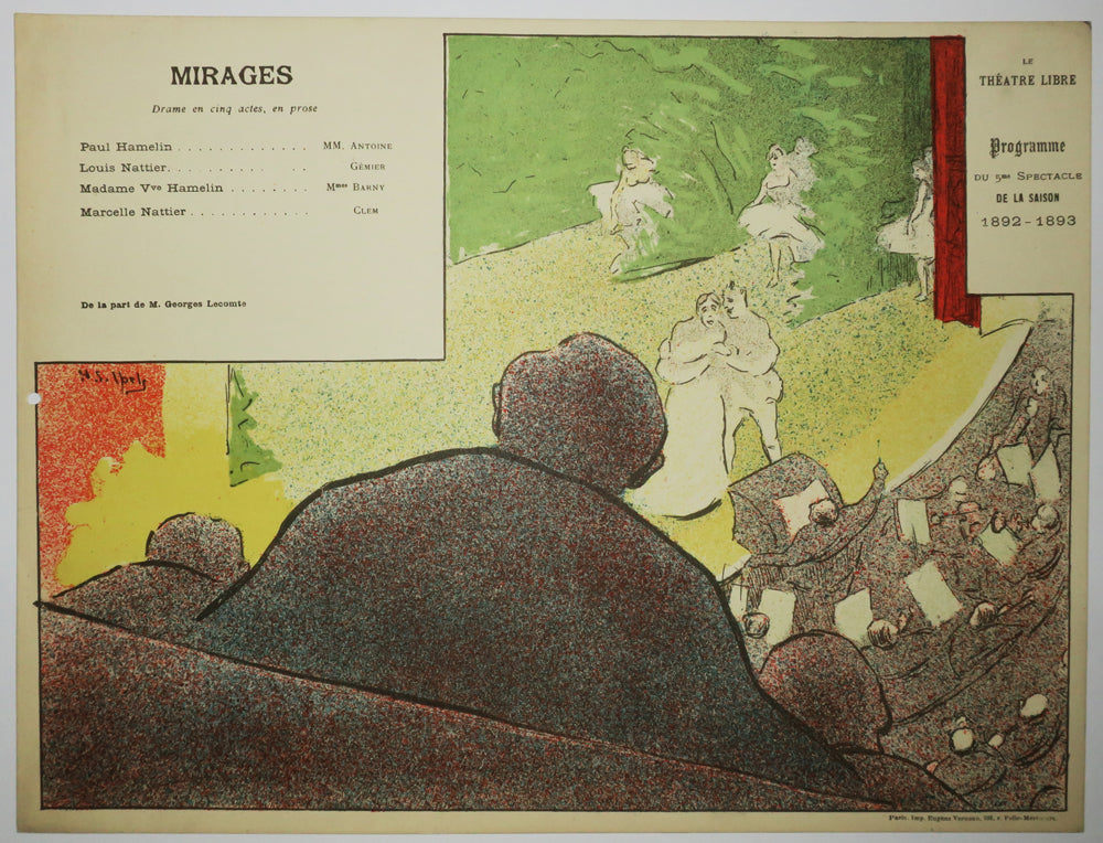 Les Programmes du Théâtre Libre, Saison 1892-