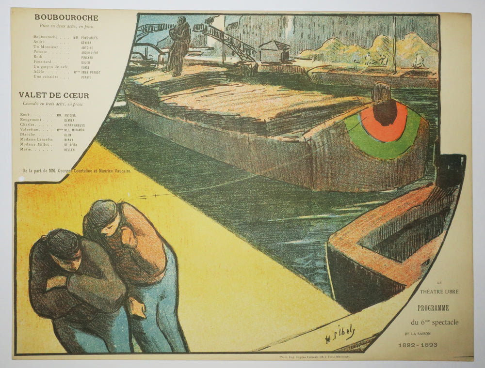 Les Programmes du Théâtre Libre, Saison 1892-