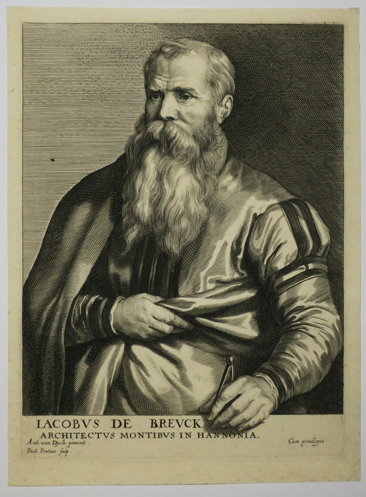 Portrait de Jacques de Breuck, Architecte. 