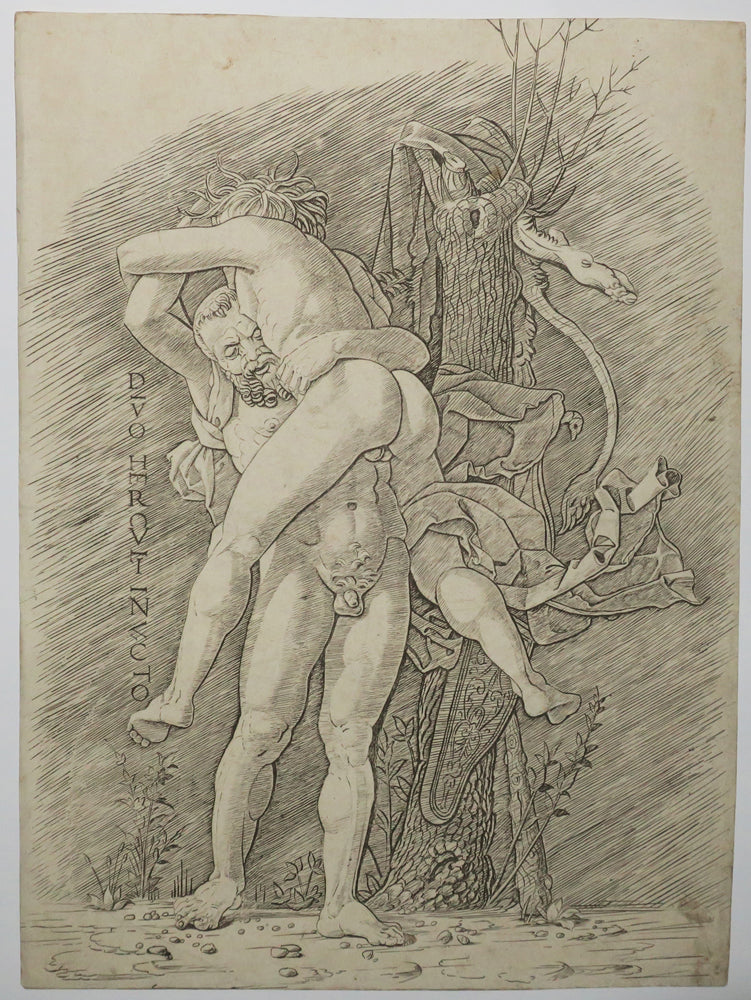 Hercule et Antée. c.1490-