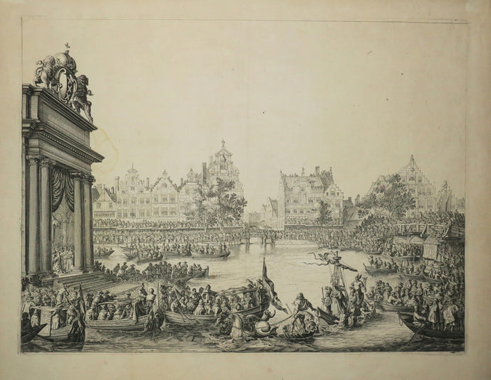 La Fête des matelots (Procession sur la Rivière Amstel en l'honneur de Marie de Médicis). 