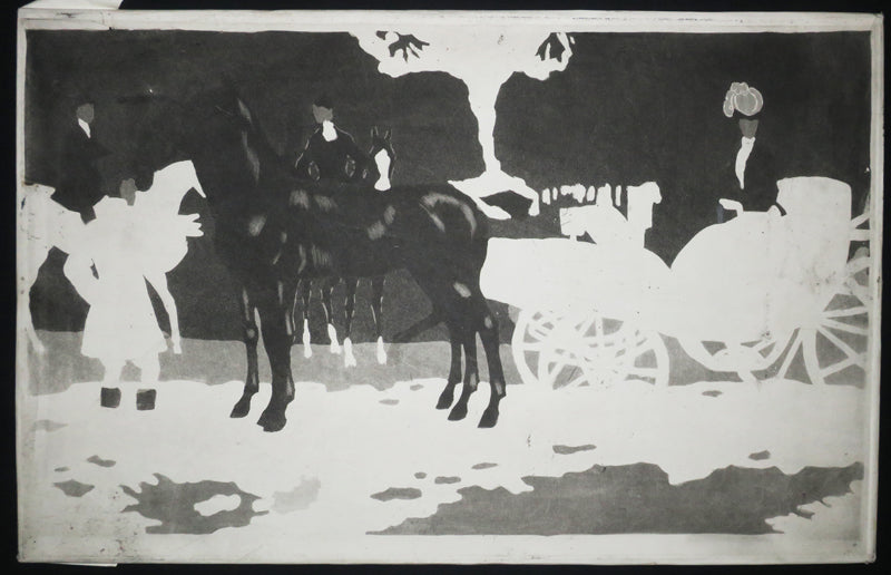 [Cheval et Calèche]. 