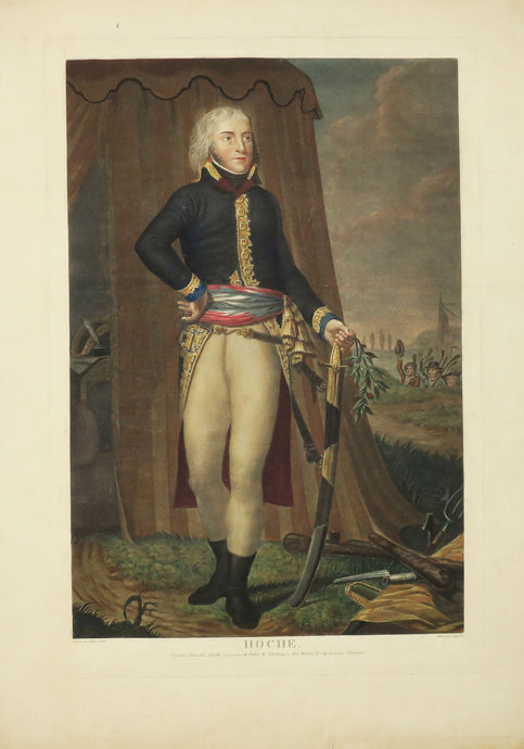 Portrait du Général Hoche, en pied.