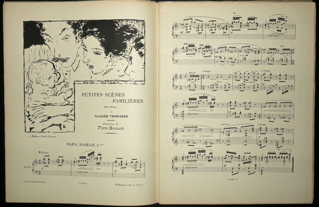 Petites scènes familières pour piano. Paris, Fromont, [1893].