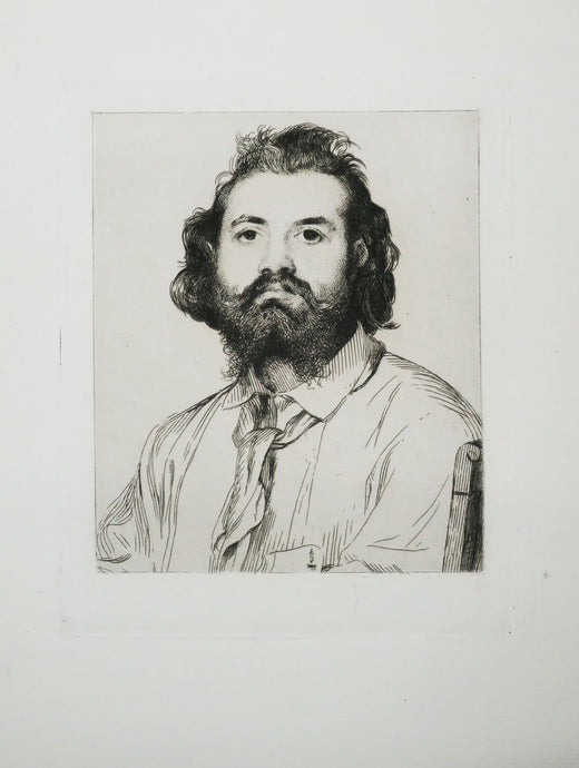 Portrait de Zacharie Astruc, sculpteur français (Angers 1835 † Paris 1907).