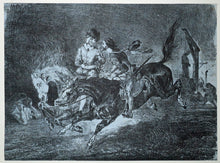 Charger l&#39;image dans la galerie, Faust et Méphistophélès galopant dans la nuit du Sabbat.
