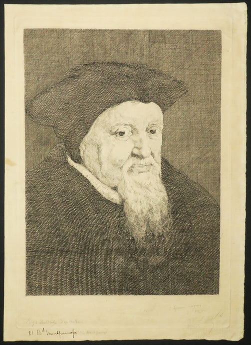 Portrait d'Ulrich Zwingle. 