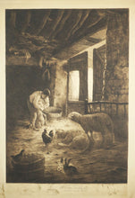 Charger l&#39;image dans la galerie, Dans la Bergerie ou La tonte. c.1891-
