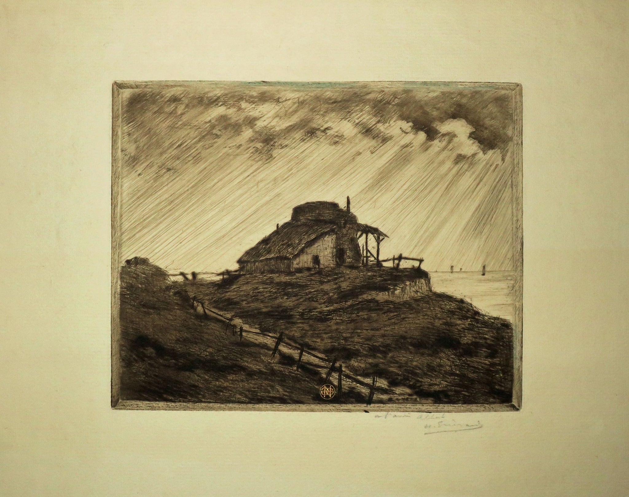[Cabane en bord de mer].