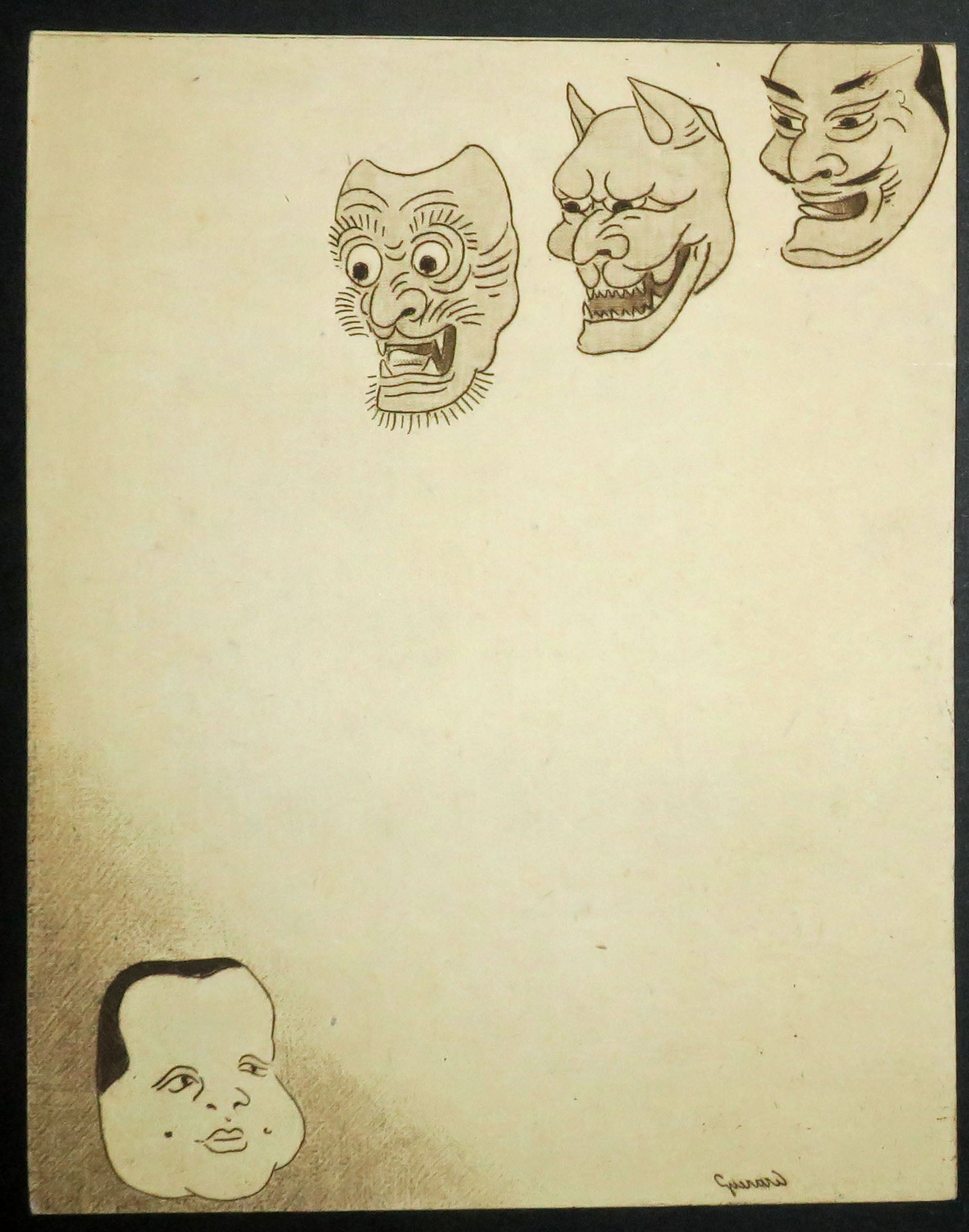 [Masques japonais]. 