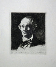 Charger l&#39;image dans la galerie, Portrait de Charles Baudelaire, de face (3ème pl.)

