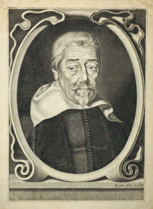 Portrait de Charles Bernard, lecteur de Louis XIII et premier historiographe de France.