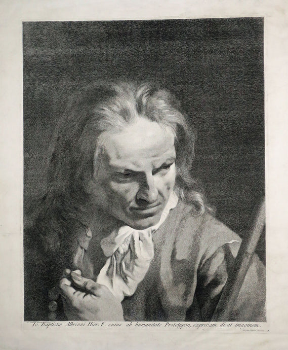 Portrait de Jean-Baptiste Albrizzi, fils et héritier de Jerôme Albrizzi, éditeur et imprimeur à Venise. 