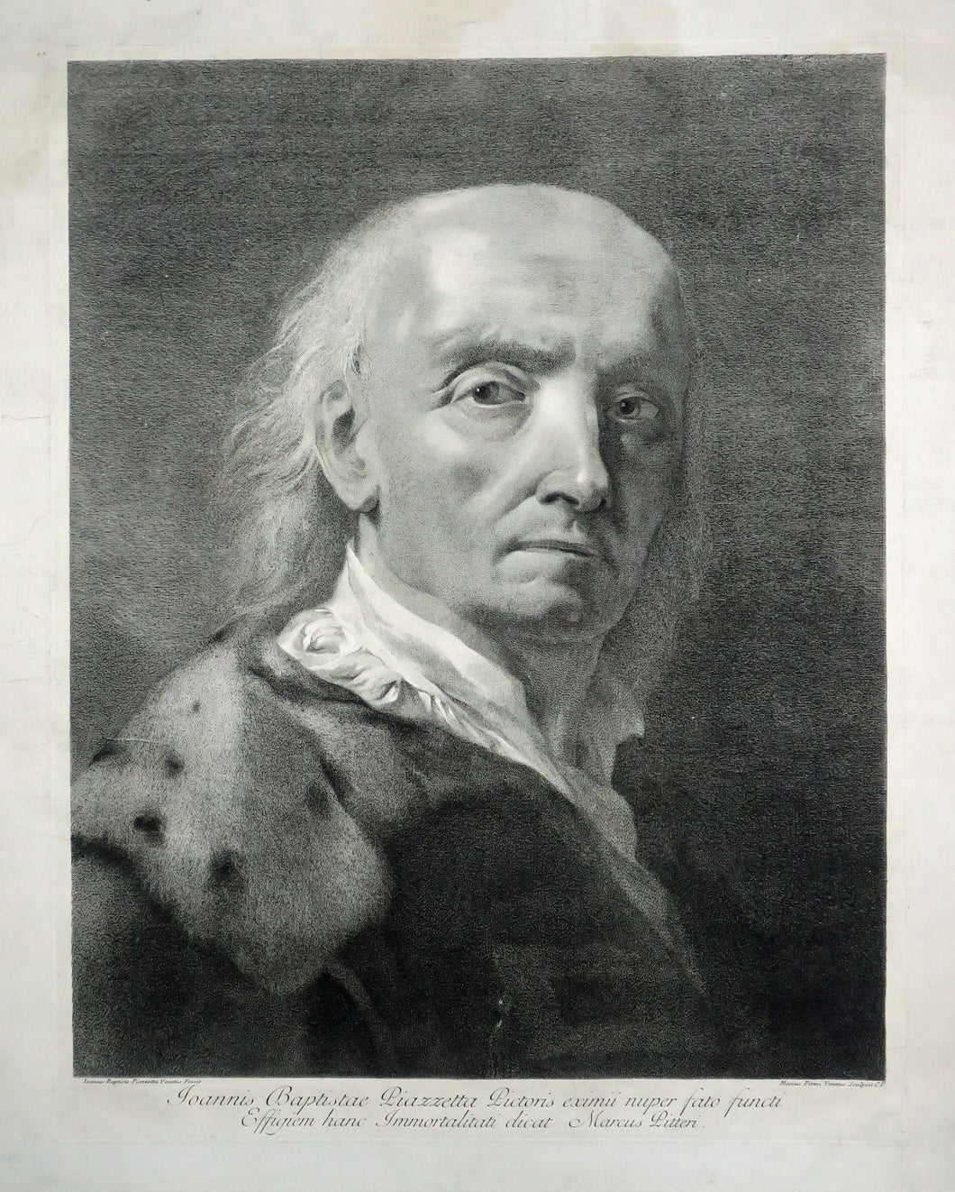 Portrait de Giovanni Battista Piazzetta.