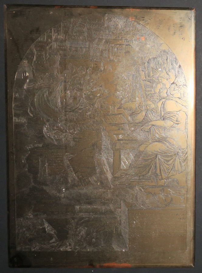 Saint Jean étudiant l’Apocalypse.