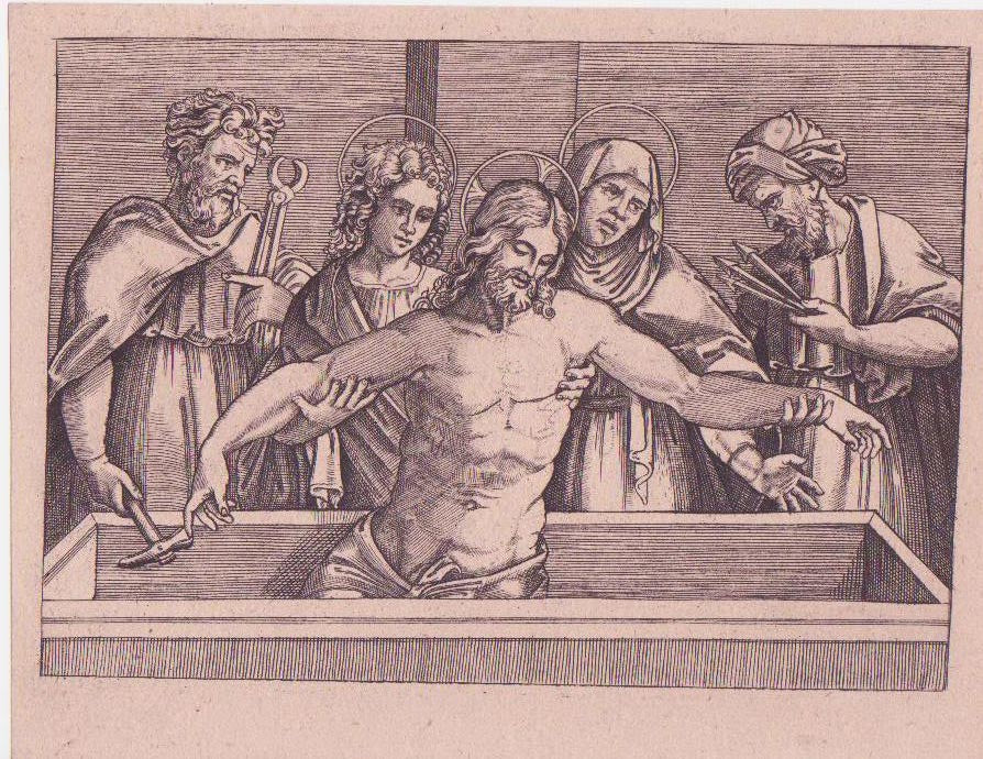 [Jésus Christ mis au tombeau].