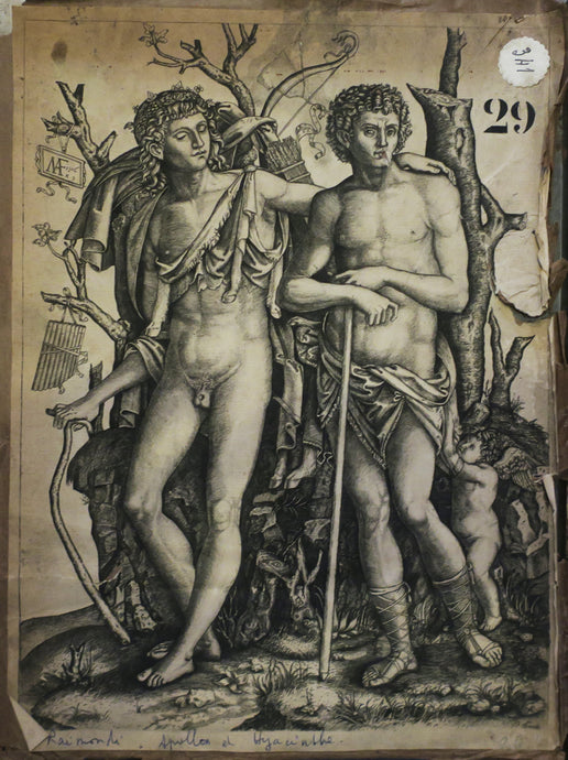 Apollon, Hyacinthe et l'Amour.