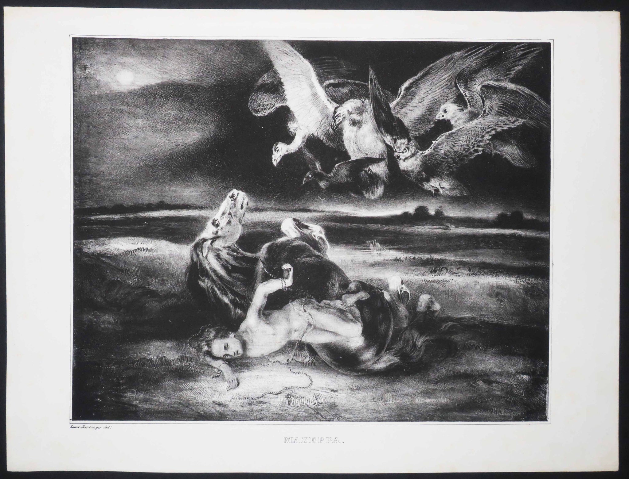 Mazeppa (Mort du cheval de Mazeppa).