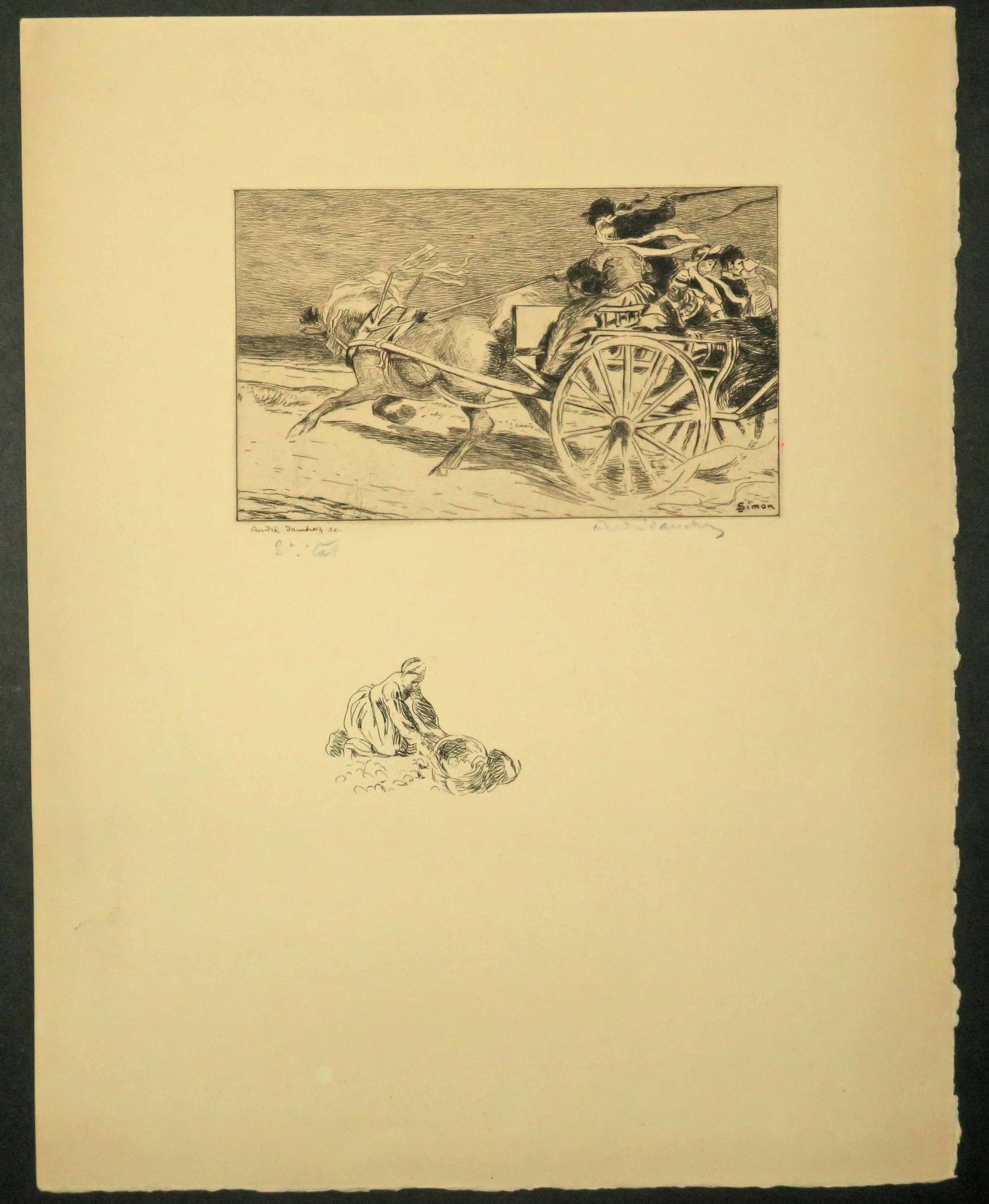 [En voyage, Calèche].