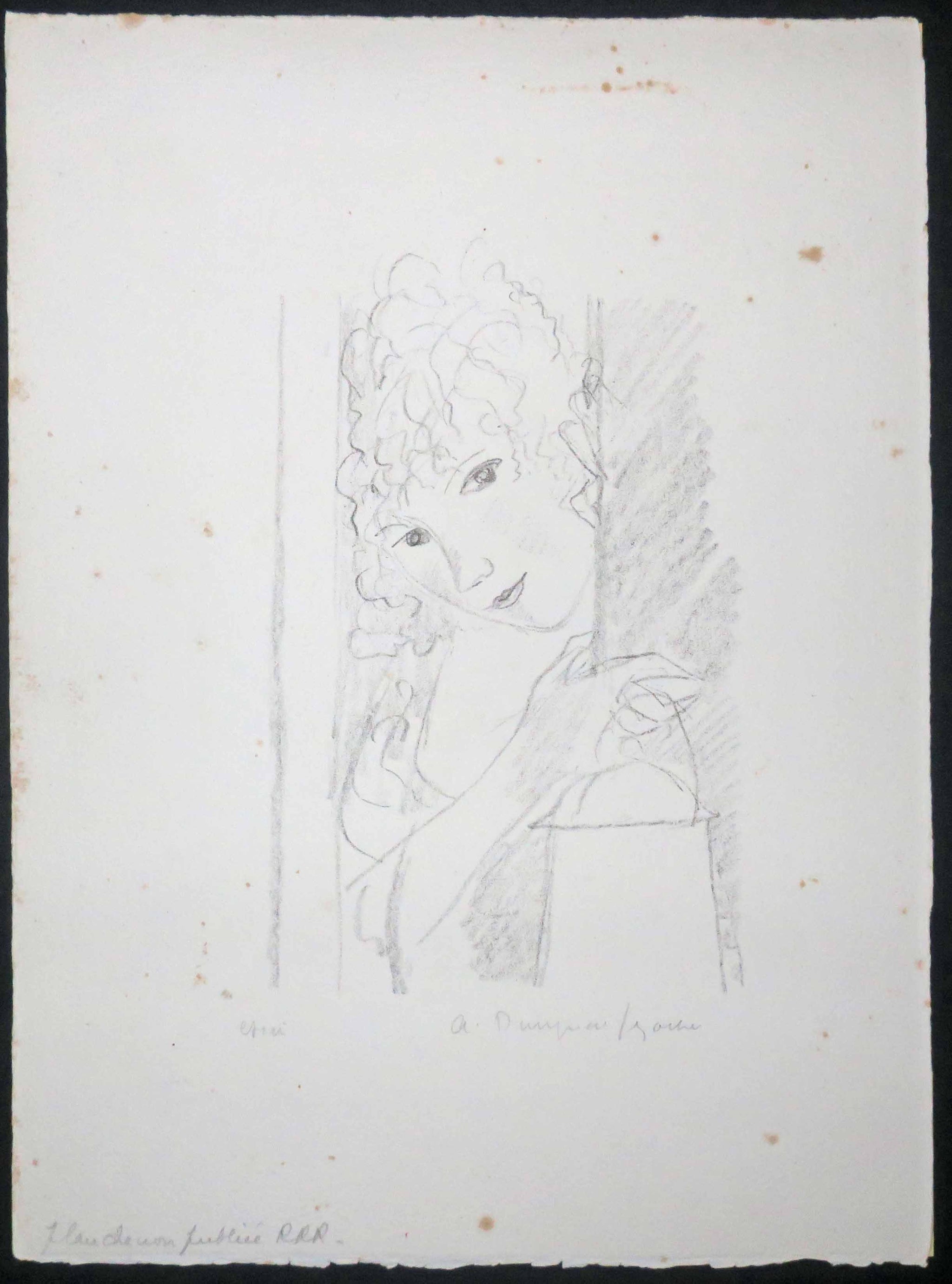 [Portrait de femme, buste]. 